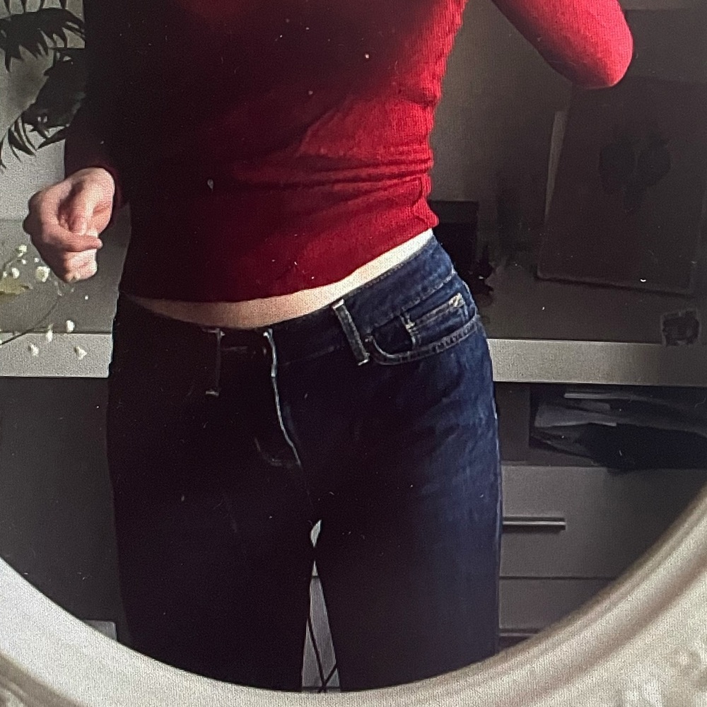 vintage lowrise jeans